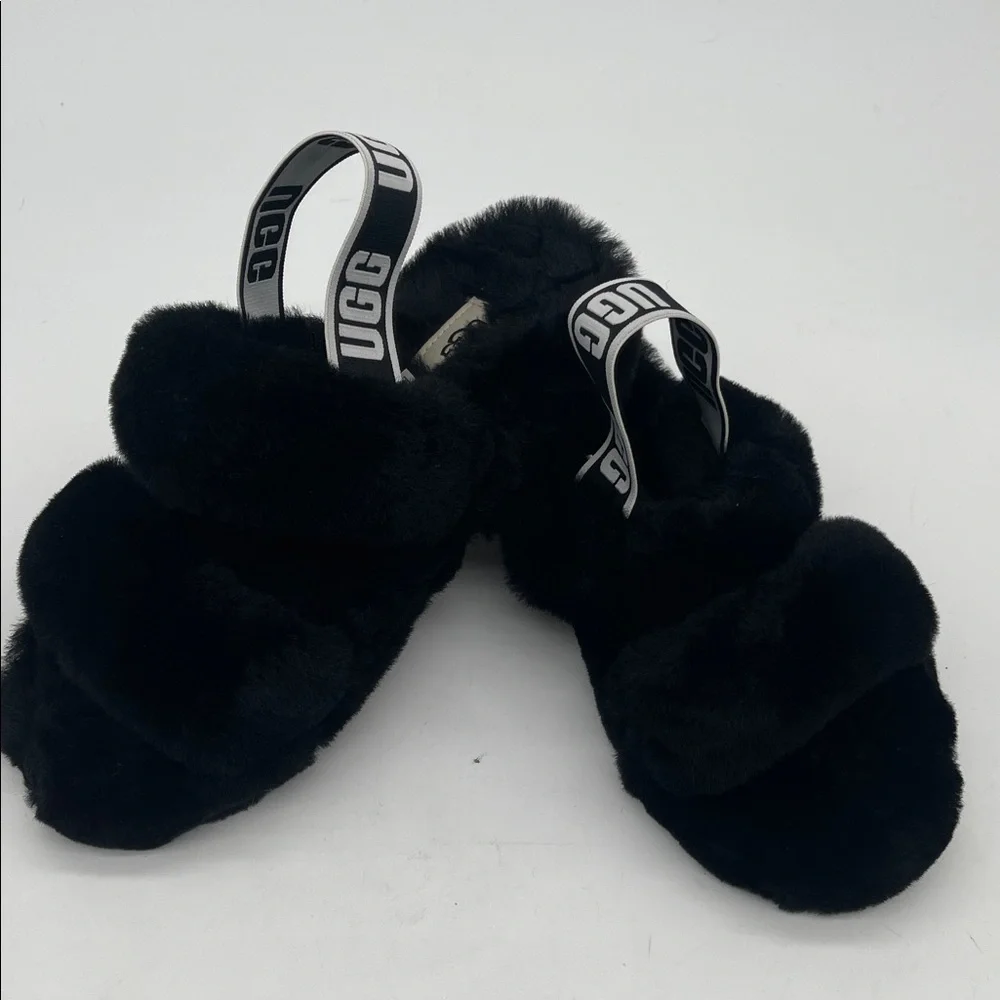 UGG Fluff Yeah Slippers Women 8 - Picture 1 of 8